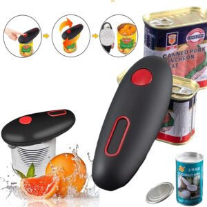 Electric Can Opener Automatic Jar Bottle Can Machine One Touch Portable Kitchen Hand Free Opening Opener Tool By Zoun