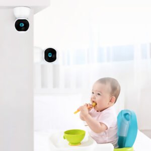 1080P WIFI 360° Indoor Security Camera For Baby Monitor, Dog Camera, Motion Detection, 2-WayAudio And Siren, Cloud and SD Card Storage Night Vision Camera By Zoun